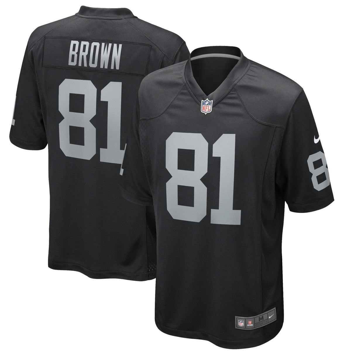 Tim Brown Las Vegas Raiders Nike Game Retired Player Jersey Black