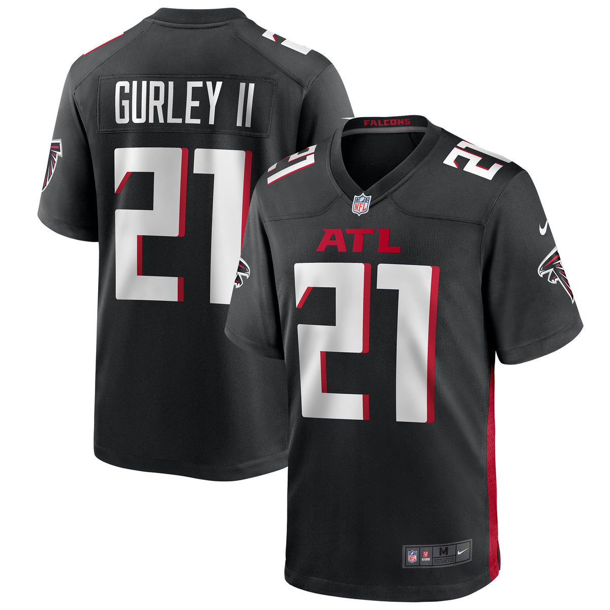 Todd Gurley II Atlanta Falcons Nike Game Player Jersey Black