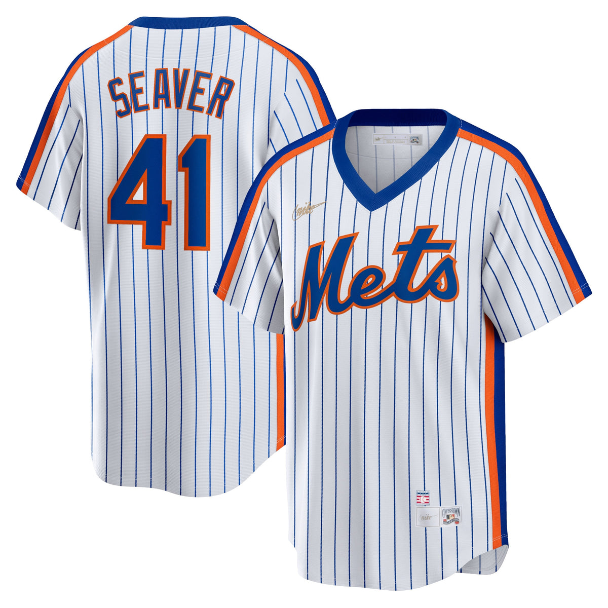 Tom Seaver New York Mets Nike Home Cooperstown Collection Player Jersey White