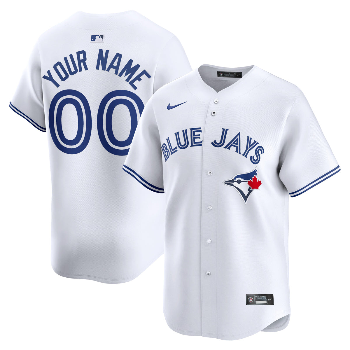 Toronto Blue Jays Nike Youth Home Limited Custom Jersey White