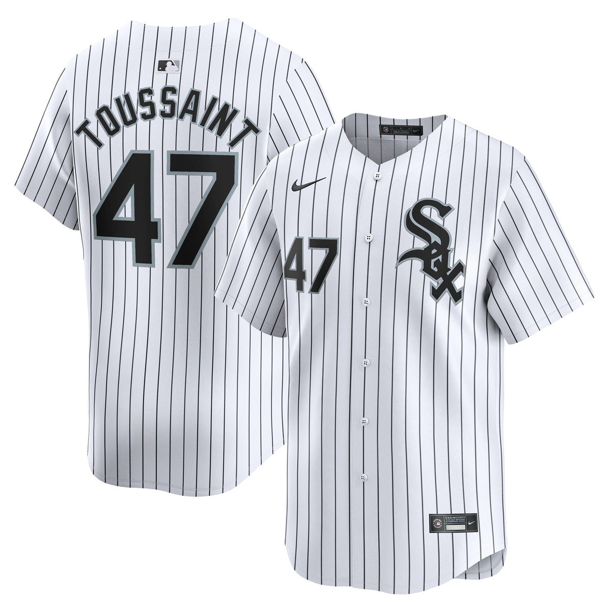 Touki Toussaint Chicago White Sox Nike Home Limited Player Jersey White