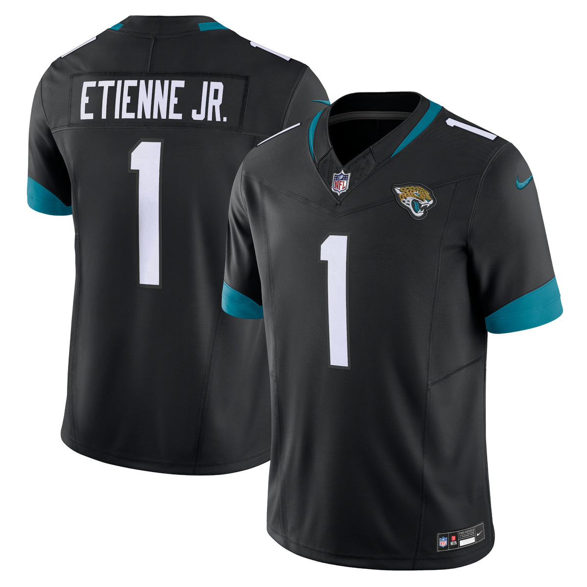 Travis Etienne Jacksonville Jaguars Nike Vapor F.U.S.E. Limited Jersey Black