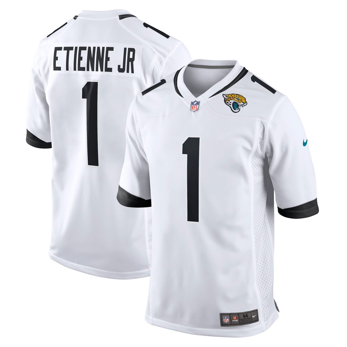 Travis Etienne Jr. Jacksonville Jaguars Nike Game Player Jersey White