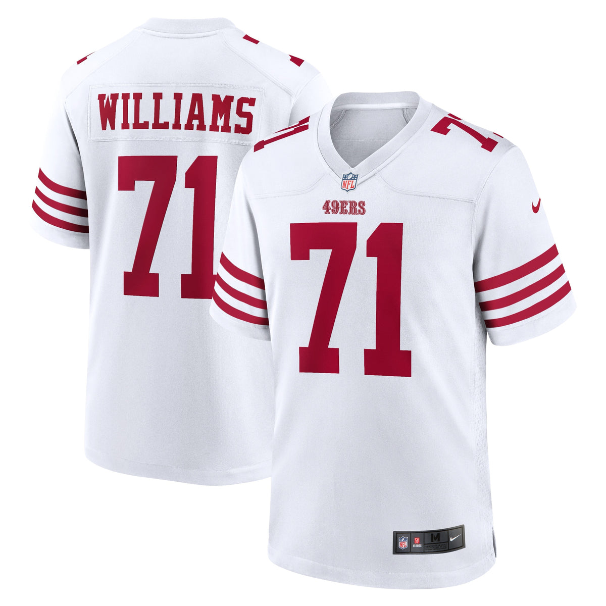 Trent Williams San Francisco 49ers Nike Player Game Jersey White