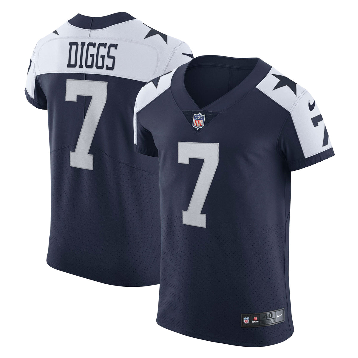 Trevon Diggs Dallas Cowboys Nike Alternate Vapor Elite Jersey Navy