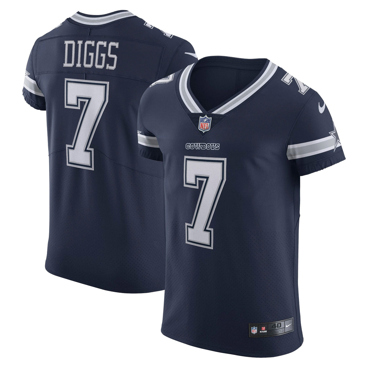 Trevon Diggs Dallas Cowboys Nike Vapor Elite Jersey Navy