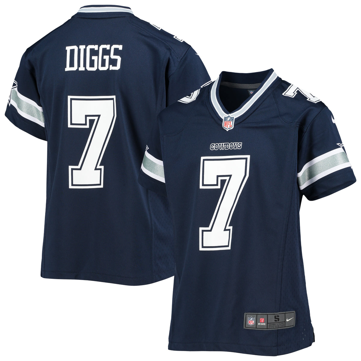 Trevon Diggs Dallas Cowboys Nike Youth Game Jersey Navy
