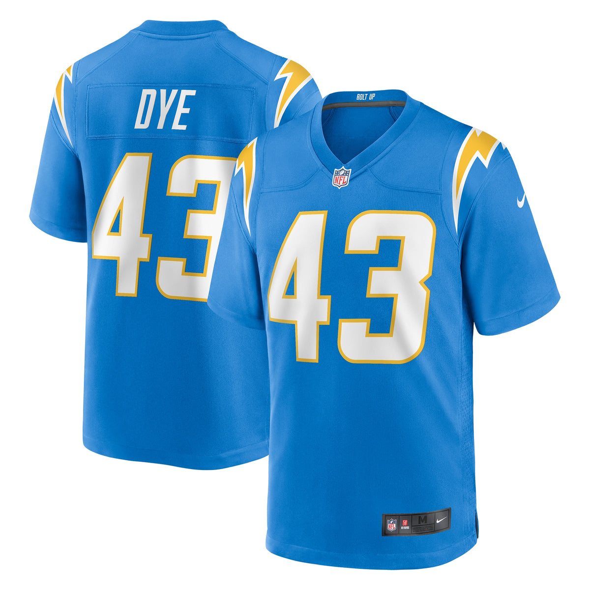 Troy Dye Los Angeles Chargers Nike Game Jersey Powder Blue
