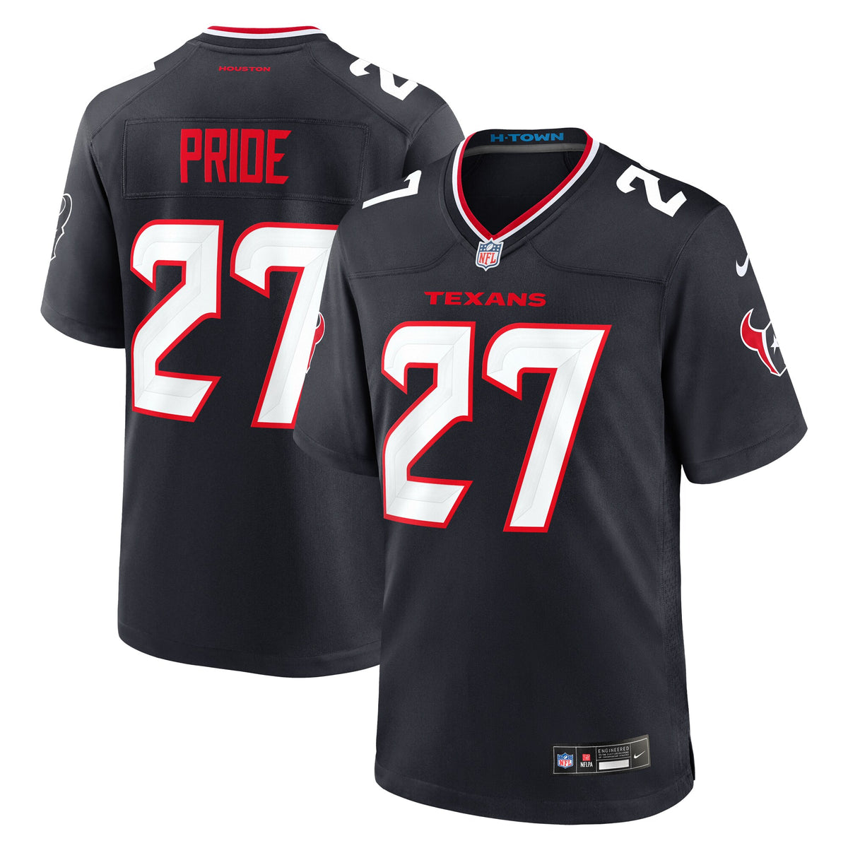 Troy Pride Houston Texans Nike Team Game Jersey Navy