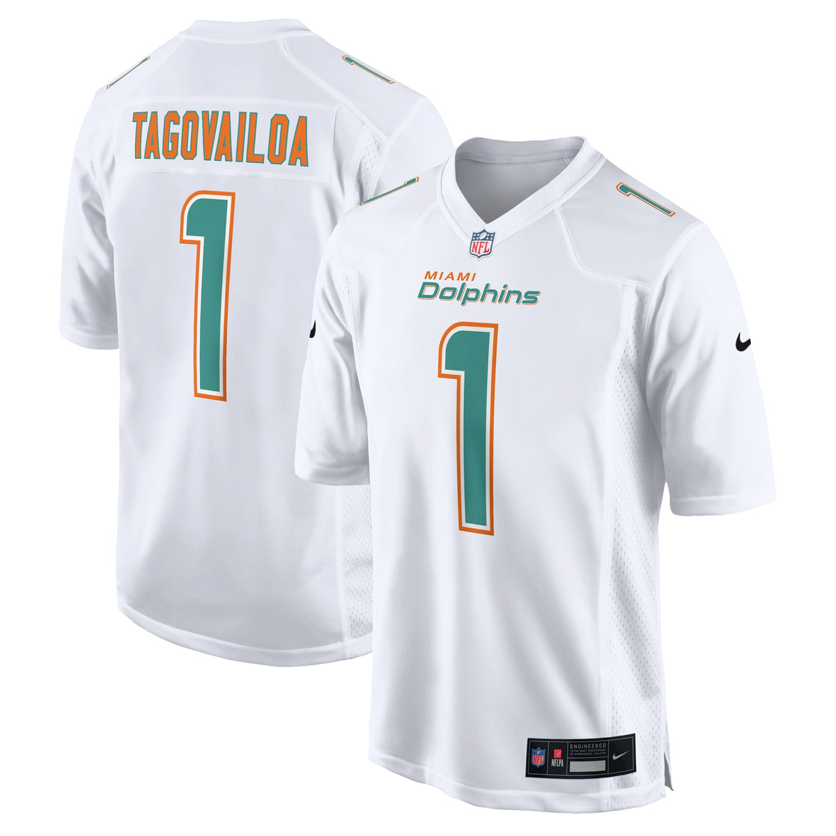 Tua Tagovailoa Miami Dolphins Nike Fashion Game Jersey White