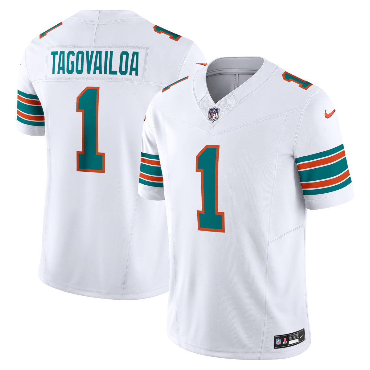 Tua Tagovailoa Miami Dolphins Nike Vapor F.U.S.E. Limited Jersey White