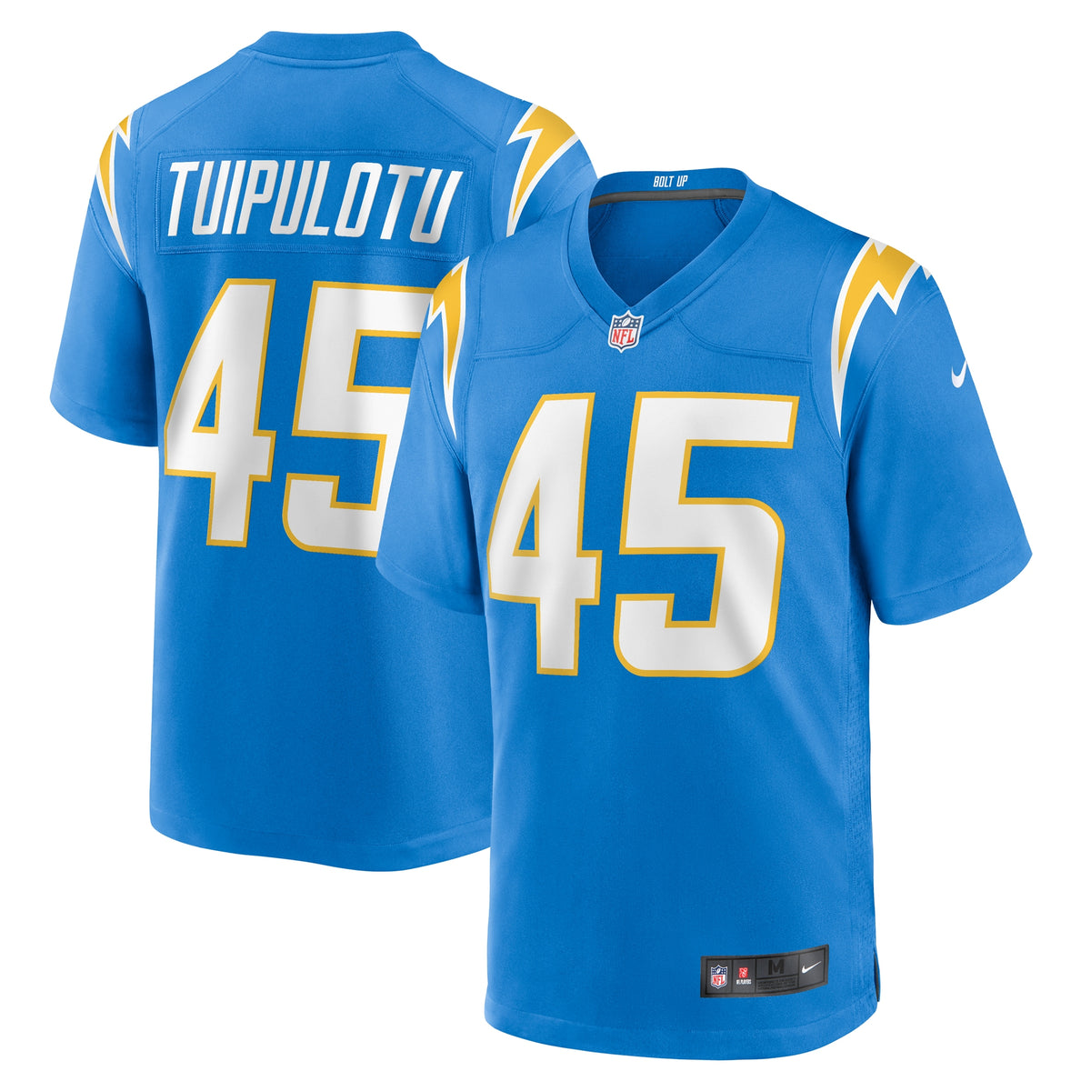 Tuli Tuipulotu Los Angeles Chargers Nike Team Game Jersey Powder Blue