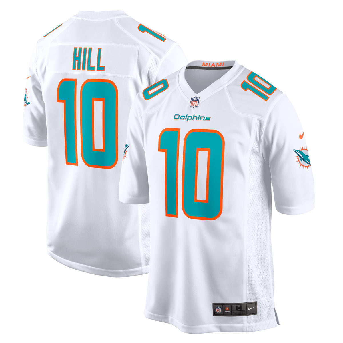 Tyreek Hill Miami Dolphins Nike Game Jersey White