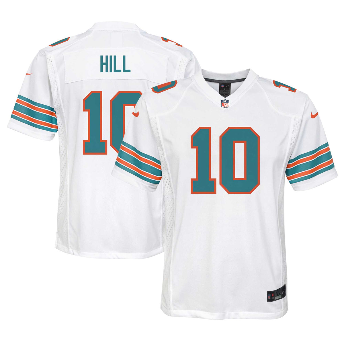 Tyreek Hill Miami Dolphins Nike Youth Alternate Player Game Jersey White