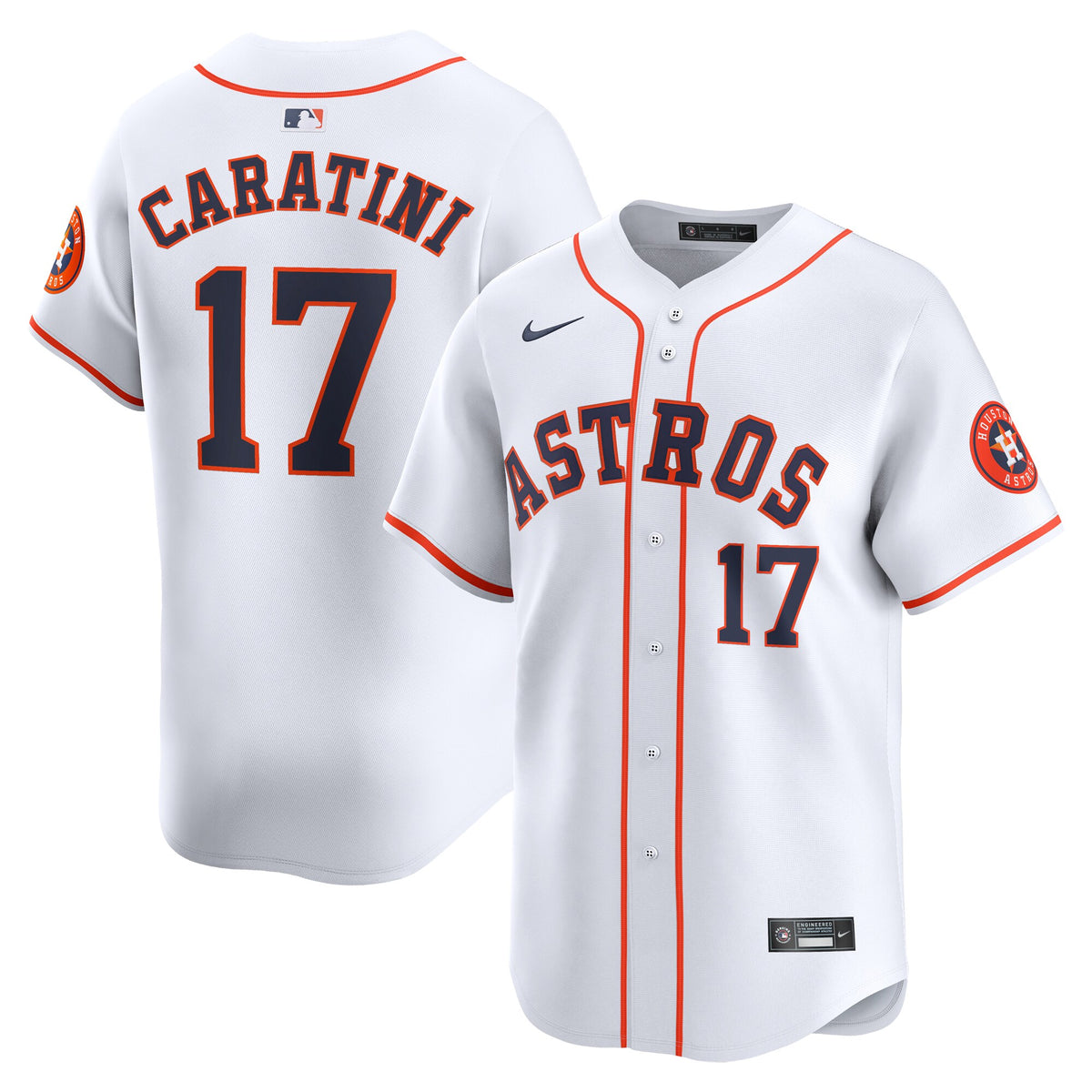 Victor Caratini Houston Astros Nike Home Limited Player Jersey White