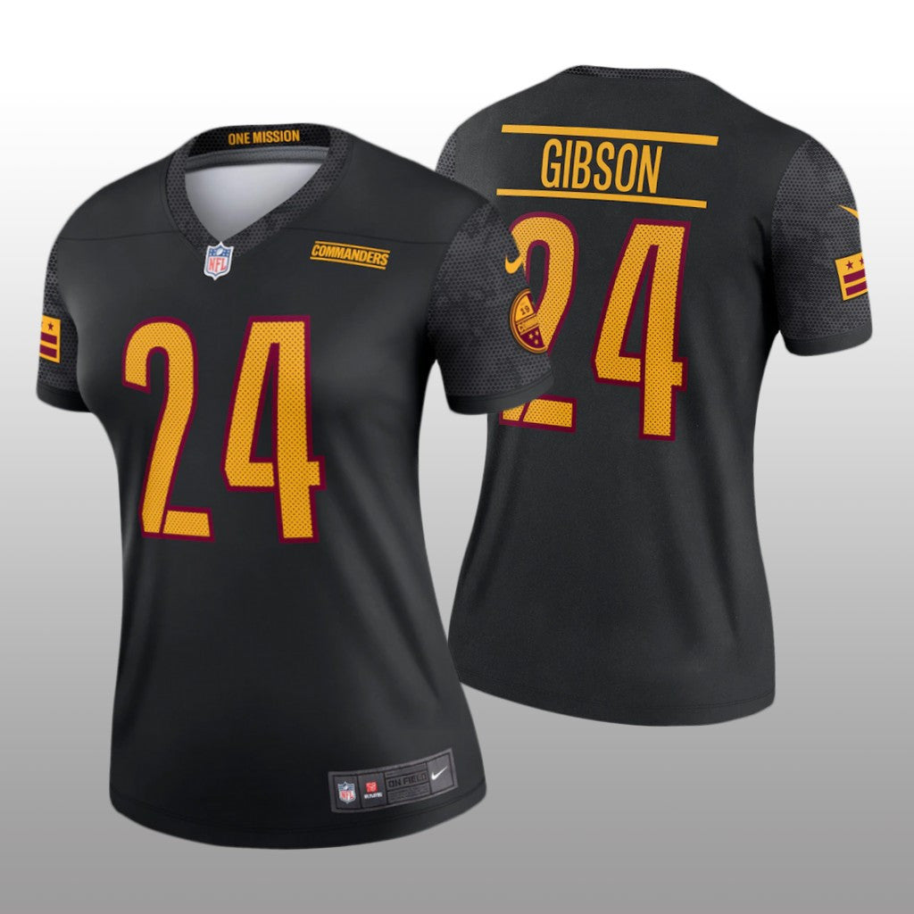 Washington Commanders Antonio Gibson Black Jersey Legend Women's