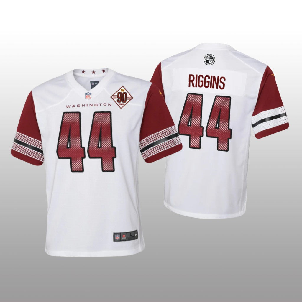 Washington Commanders John Riggins White Jersey 90th Anniversary Youth