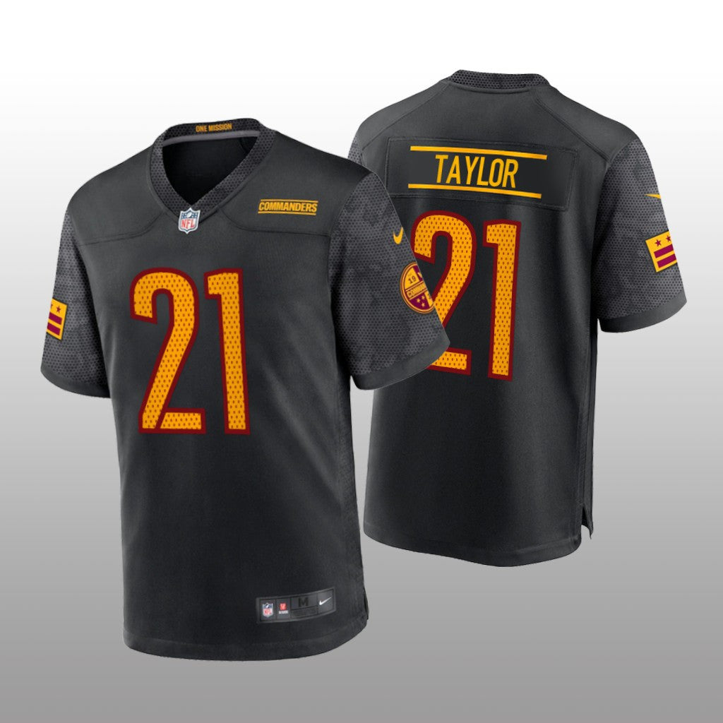 Washington Commanders Sean Taylor Black Jersey Alternate Game Youth