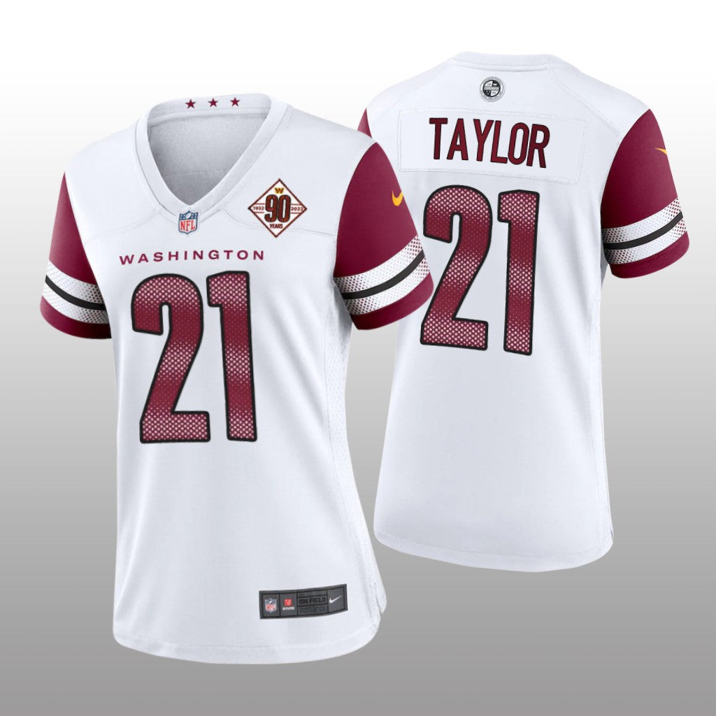 Washington Commanders Sean Taylor White Jersey 90th Anniversary Women's