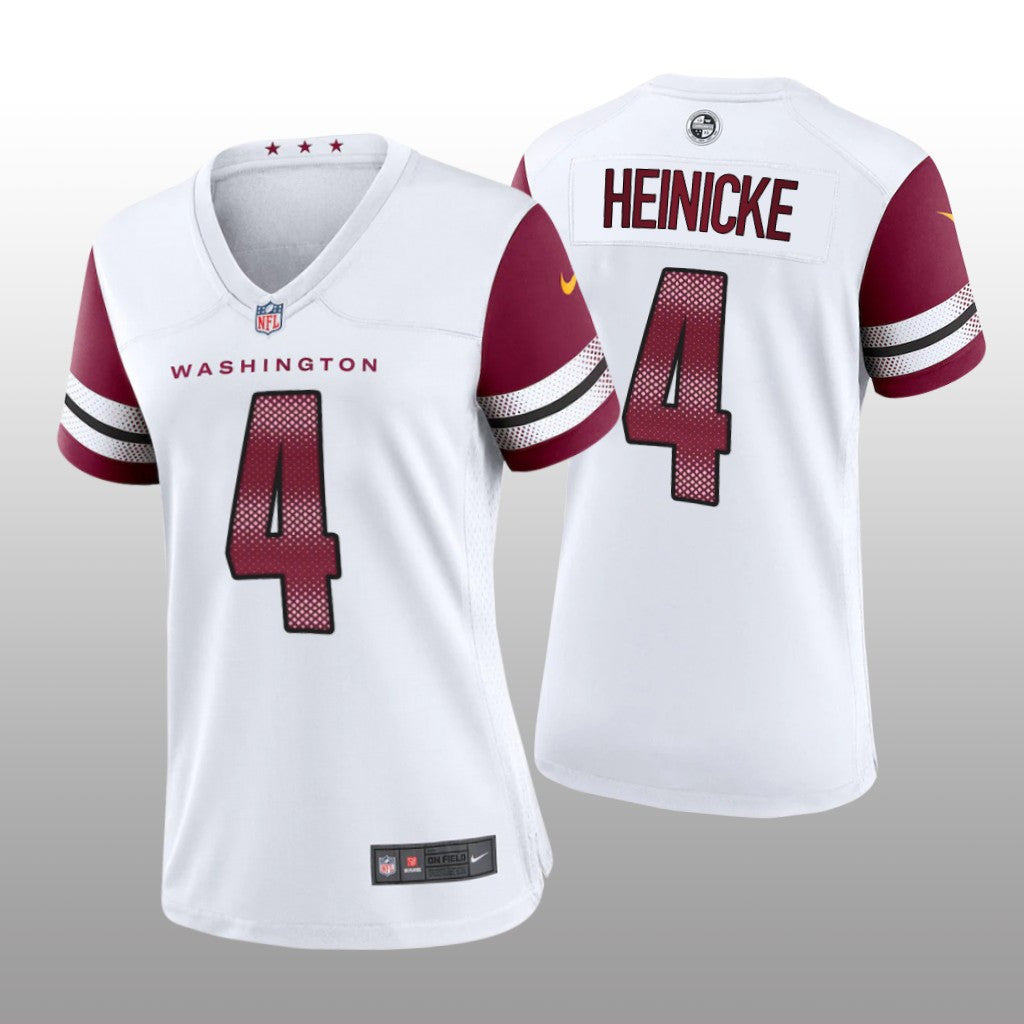Washington Commanders Taylor Heinicke White Jersey Game Women's