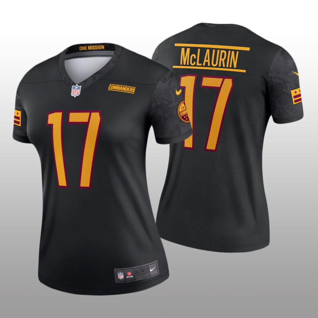 Washington Commanders Terry McLaurin Black Jersey Legend Women's