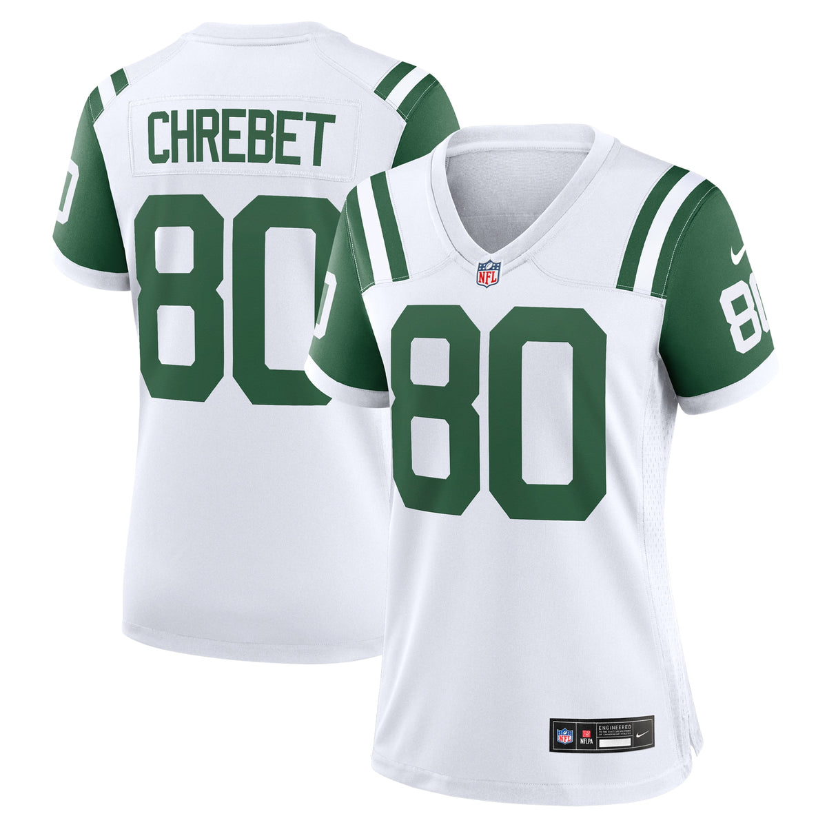 Wayne Chrebet New York Jets Nike Women's Classic Alternate Retired Player Game Jersey White