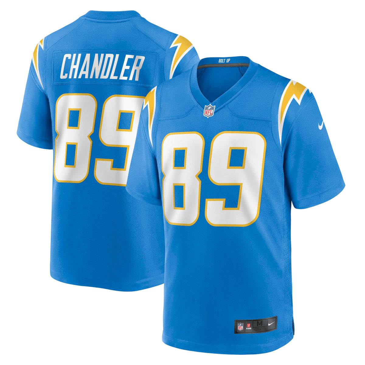 Wes Chandler Los Angeles Chargers Nike Retired Player Jersey Powder Blue