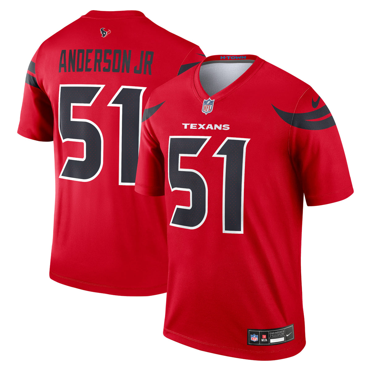 Will Anderson Jr. Houston Texans Nike Legend Jersey Red