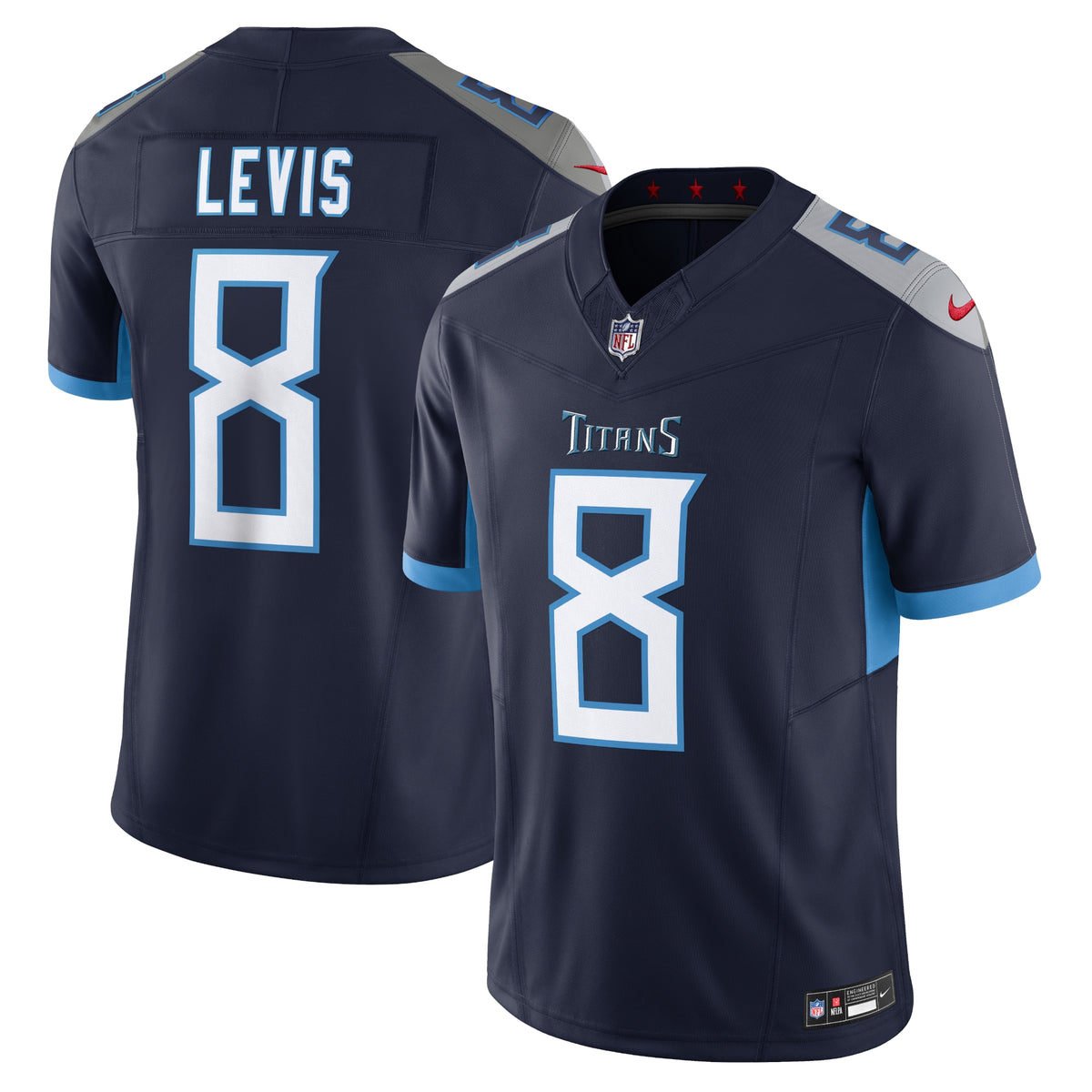 Will Levis Tennessee Titans Nike Vapor F.U.S.E. Limited Jersey Navy