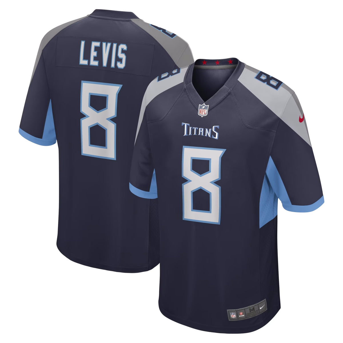 Will Levis Tennessee Titans Nike Youth Game Jersey Navy