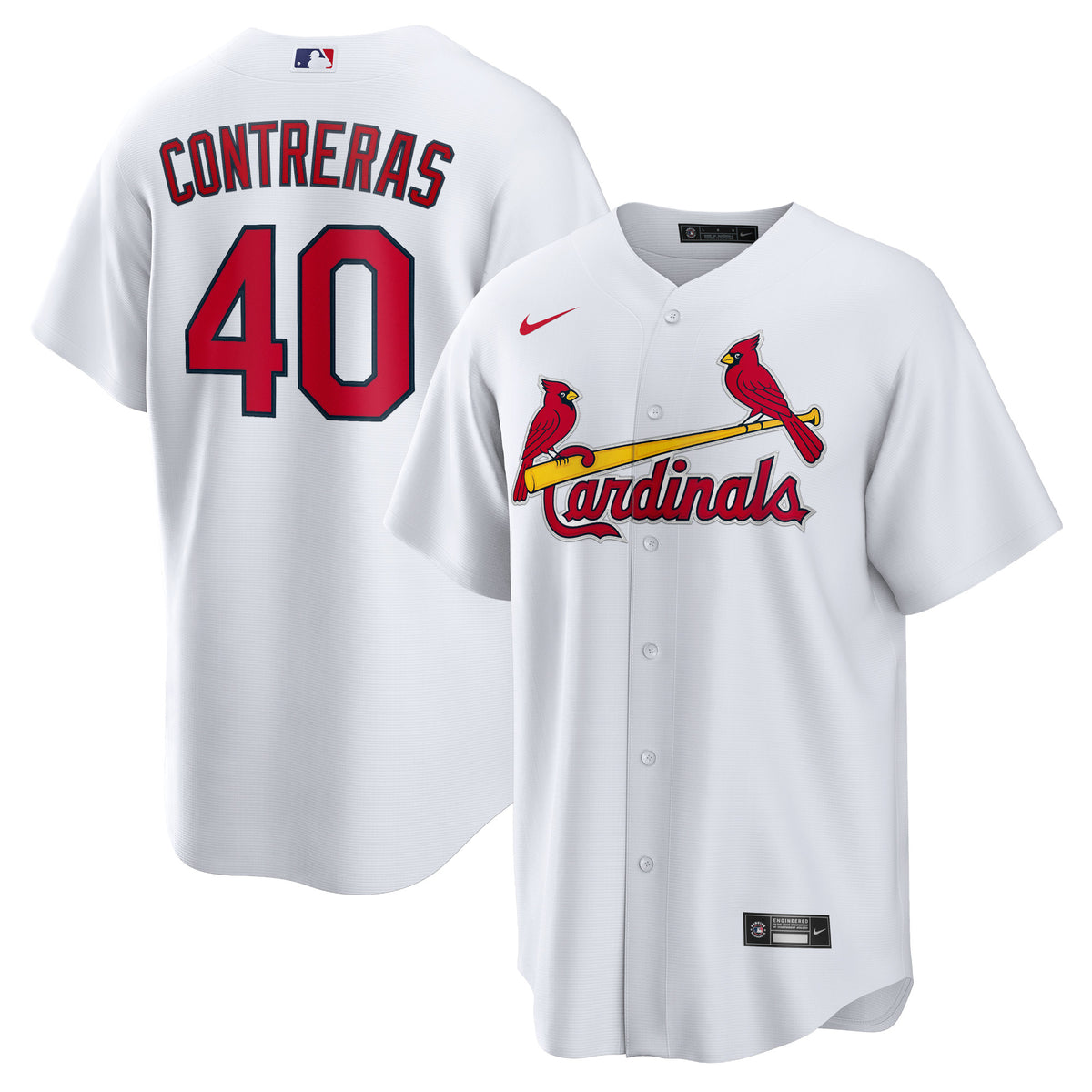 Willson Contreras St. Louis Cardinals Nike Home Official Replica Player Jersey White