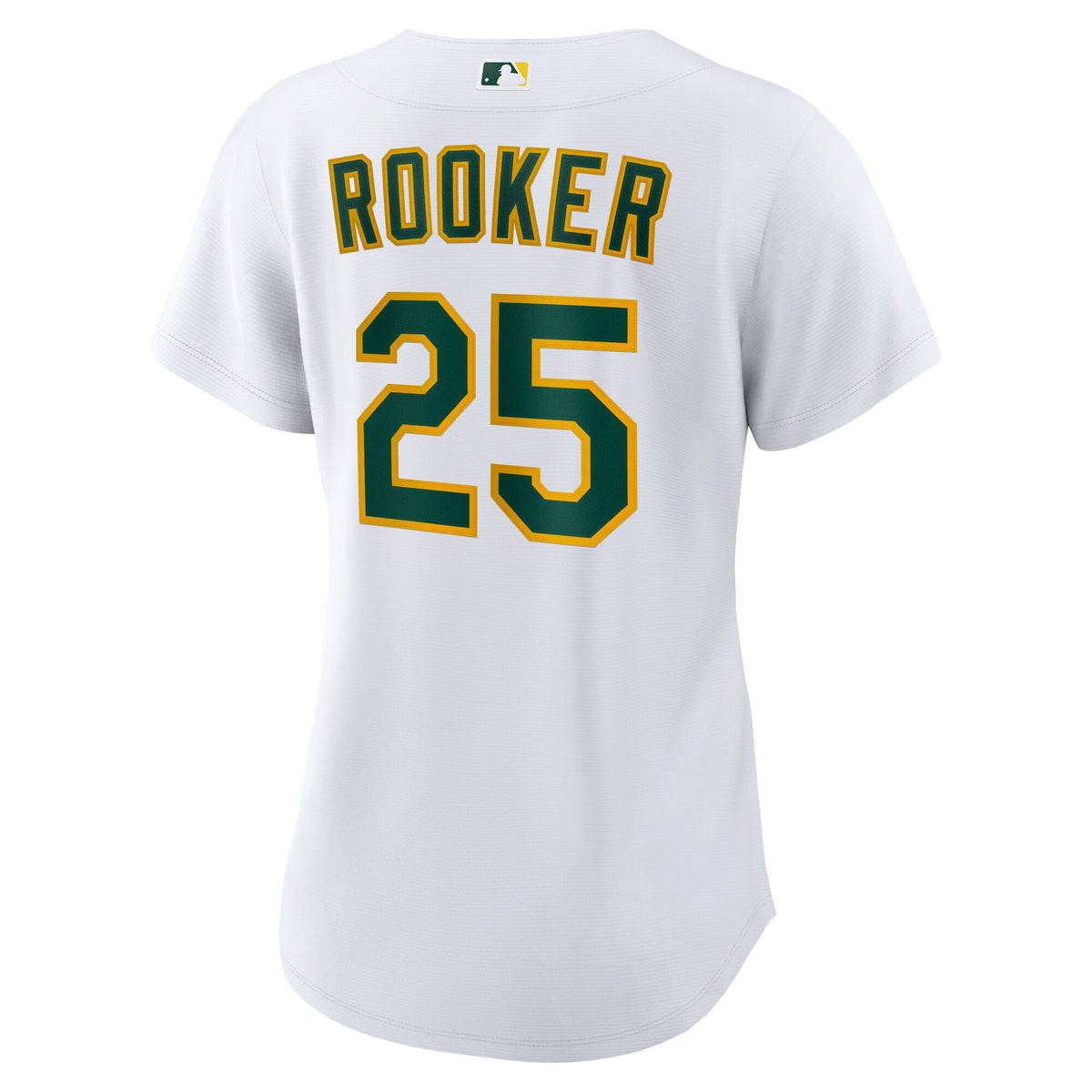 Women's Athletics Brent Rooker Nike White Home Replica Jersey