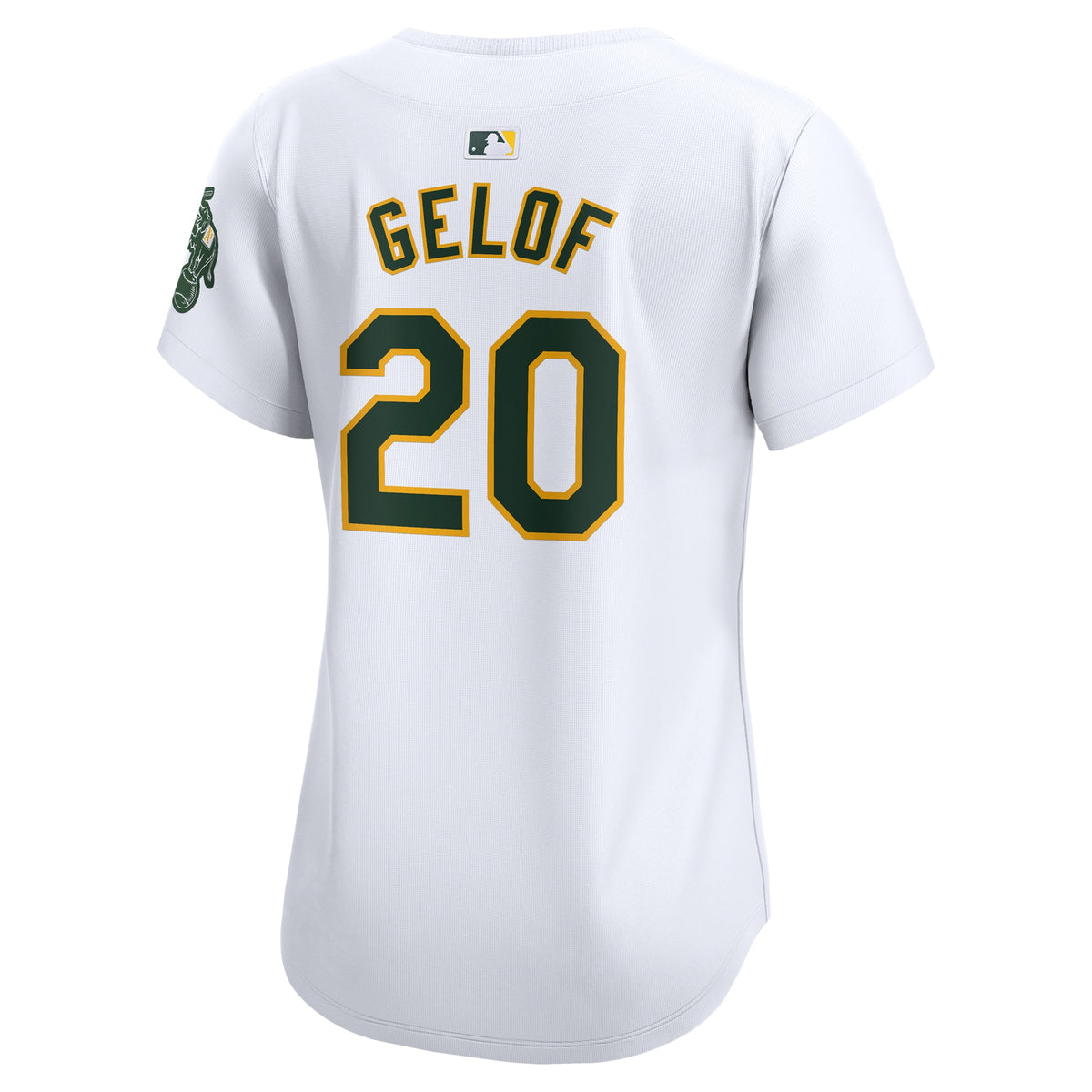 Women's Athletics Zack Gelof Nike White Home Limited Player Jersey