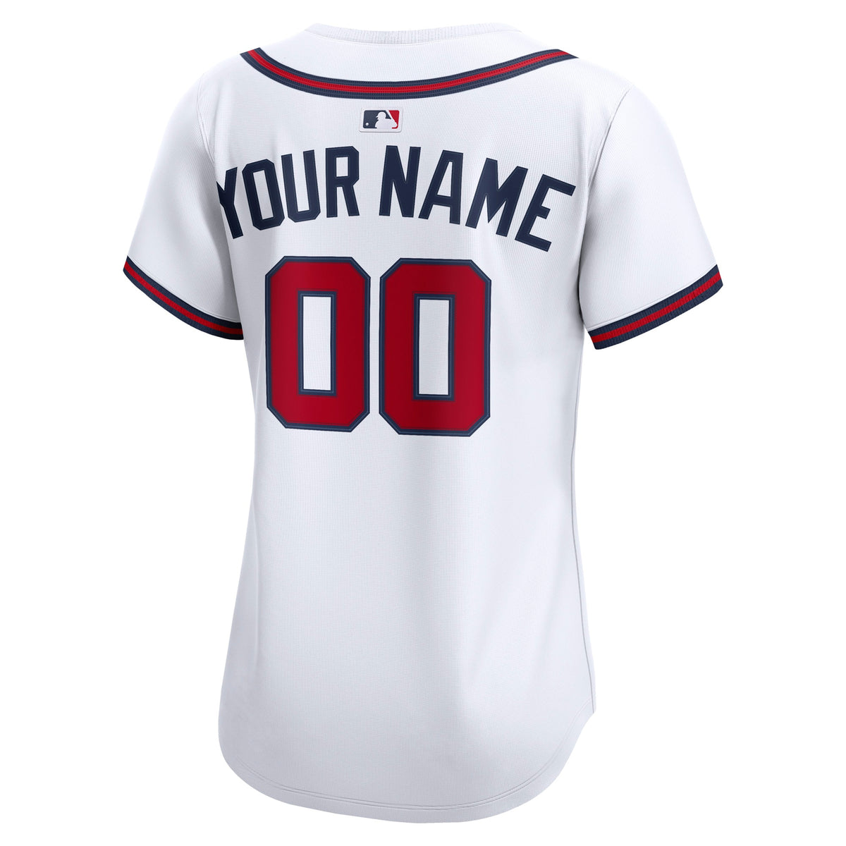 Women's Atlanta Braves Nike White Home Limited Custom Jersey