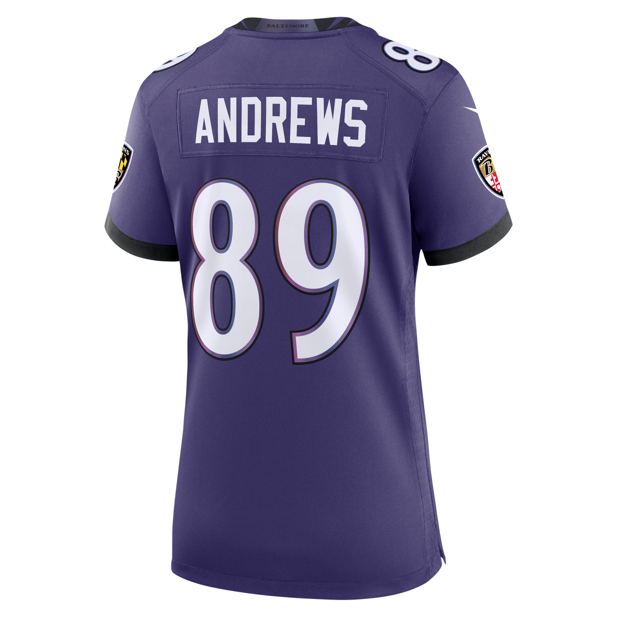 Women's Baltimore Ravens Mark Andrews Nike Purple Team Game Jersey