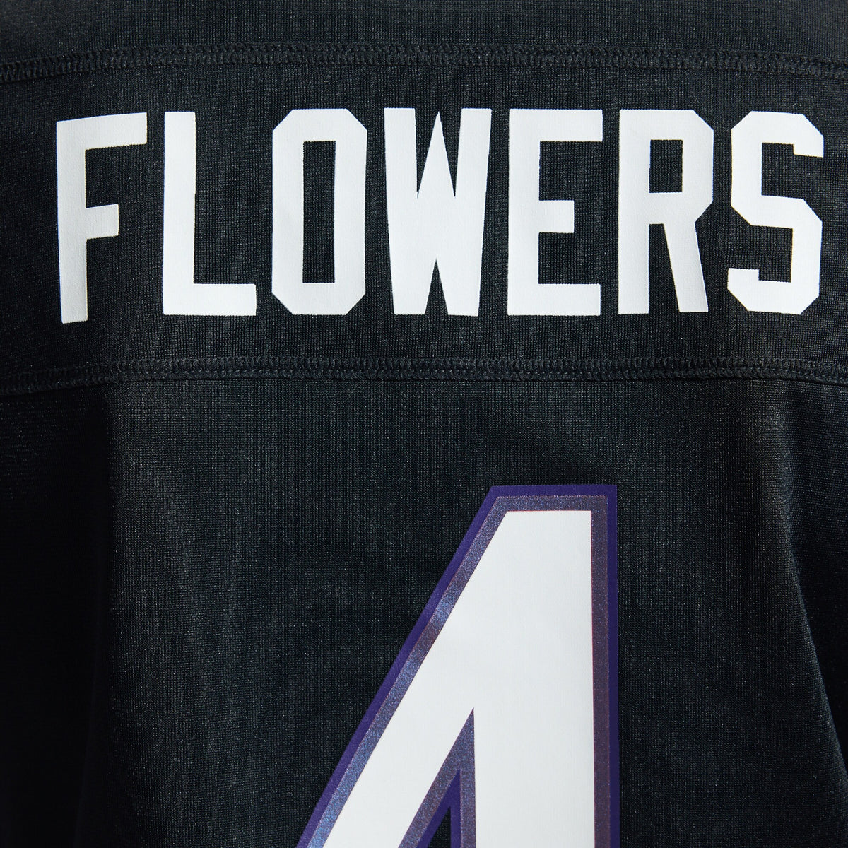 Women's Baltimore Ravens Zay Flowers Nike Black Alternate Game Jersey