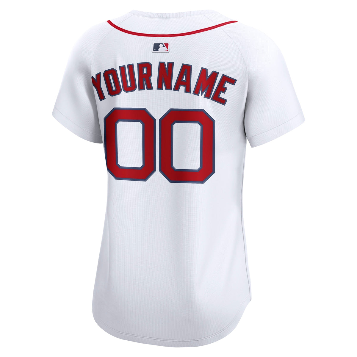 Women's Boston Red Sox Nike White Home Limited Custom Jersey