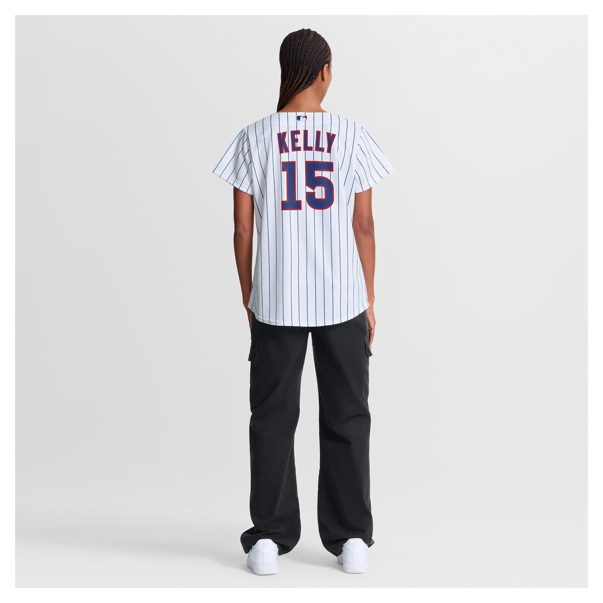 Women's Chicago Cubs Carson Kelly Nike White Home Replica Jersey