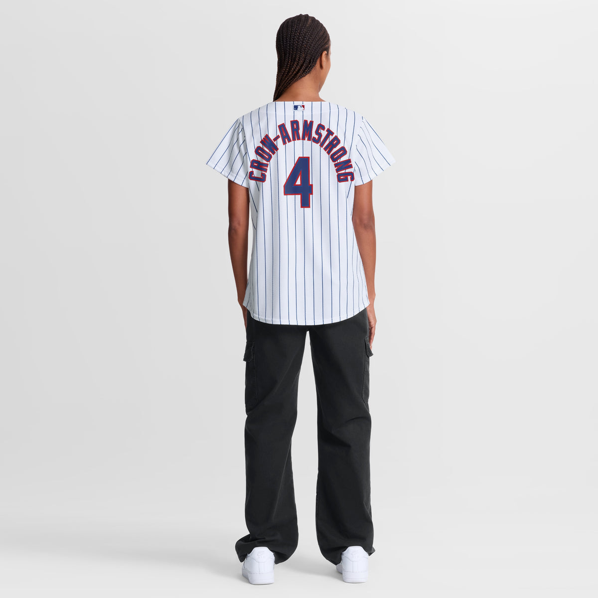 Women's Chicago Cubs Pete Crow-Armstrong Nike White Home Replica Jersey
