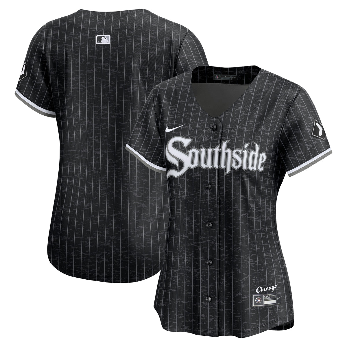 Women's Chicago White Sox Nike Black City Connect Limited Jersey