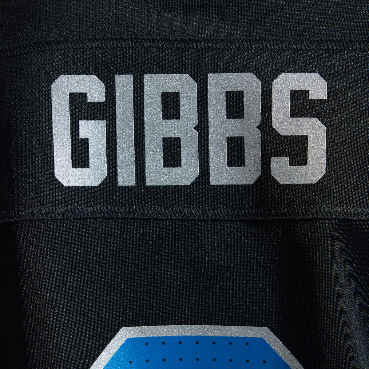 Women's Detroit Lions Jahmyr Gibbs Nike Black 2nd Alternate Game Player Jersey