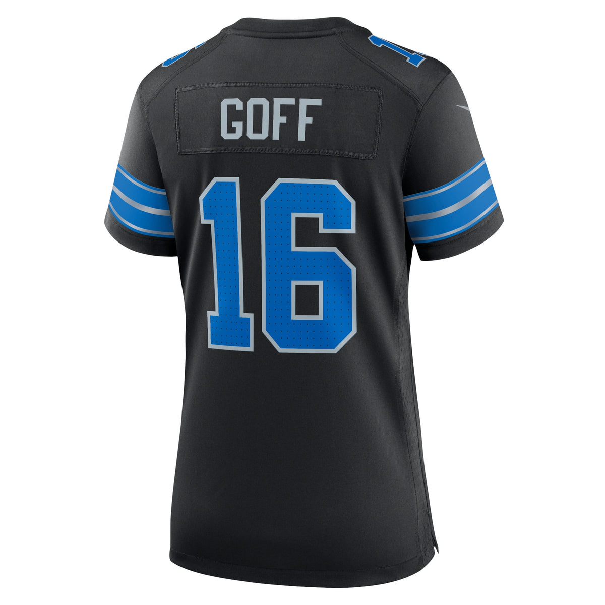 Women's Detroit Lions Jared Goff Nike Black 2nd Alternate Game Jersey
