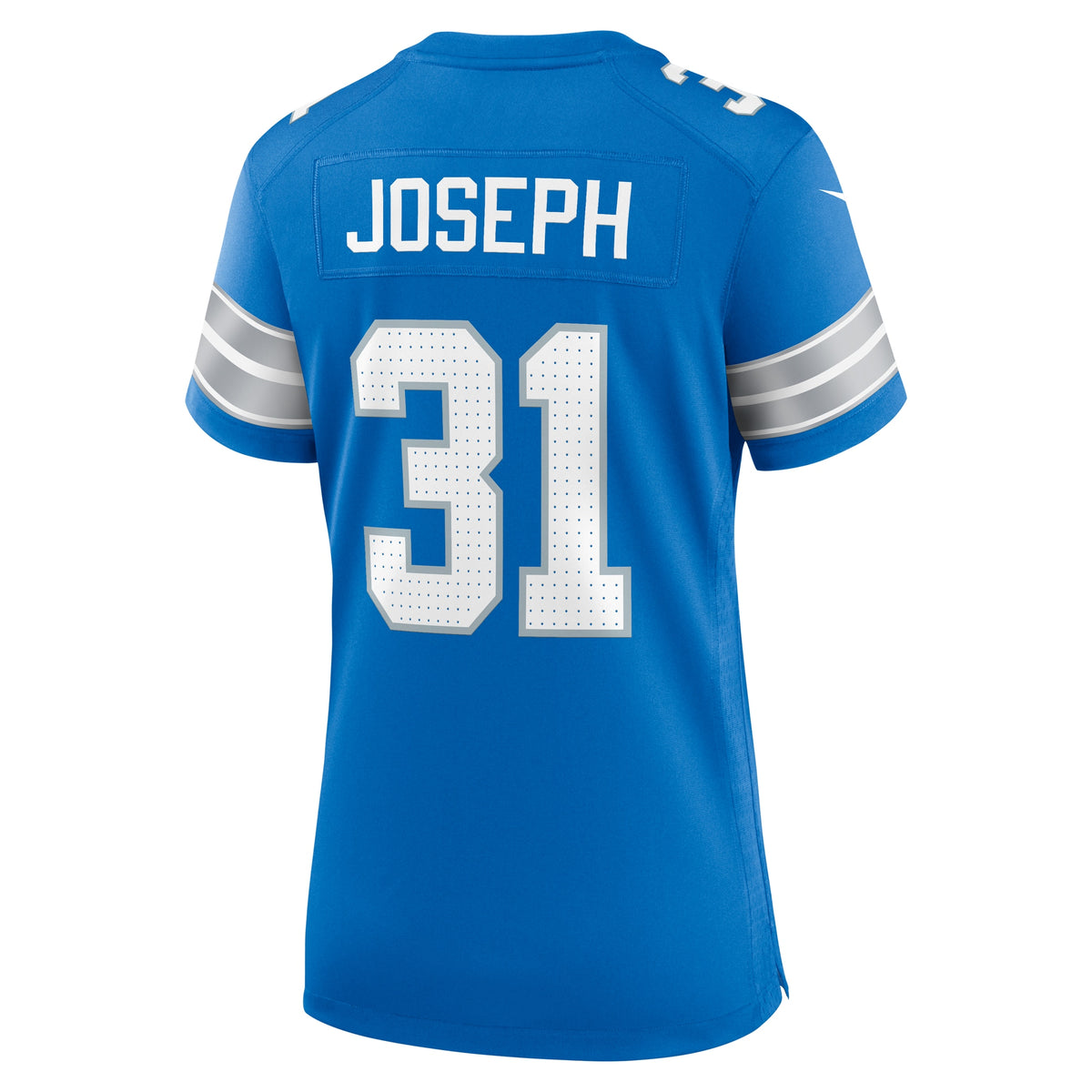 Women's Detroit Lions Kerby Joseph Nike Blue Team Game Jersey