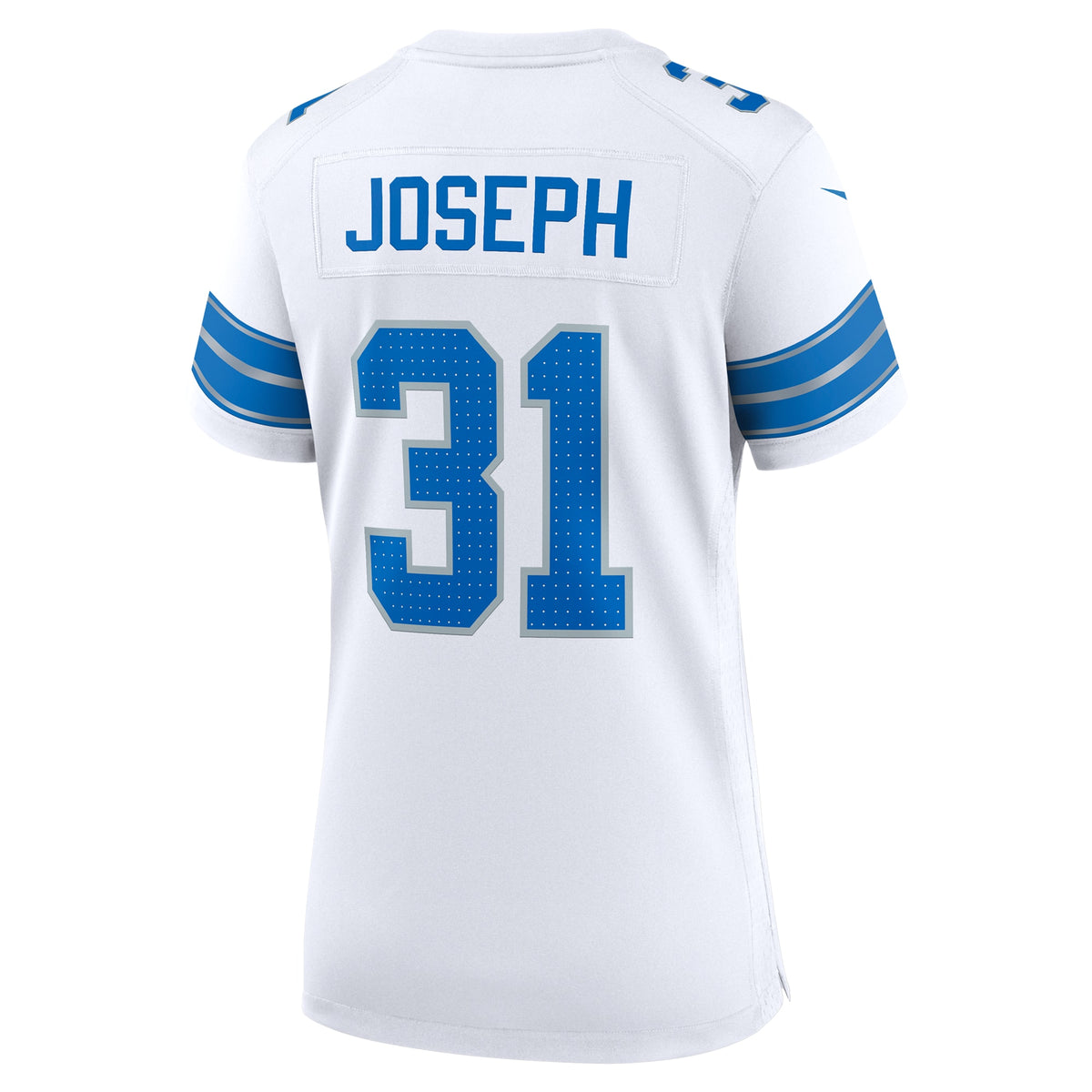 Women's Detroit Lions Kerby Joseph Nike White Game Jersey