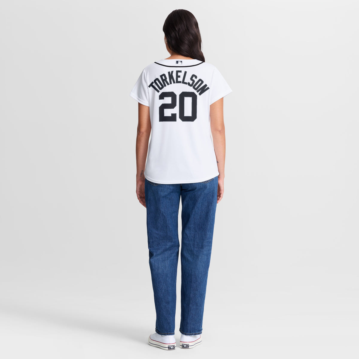 Women's Detroit Tigers Spencer Torkelson Nike White Home Replica Jersey
