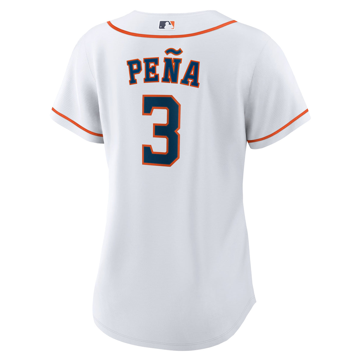 Women's Houston Astros Jeremy Peí±a Nike White Home Replica Jersey