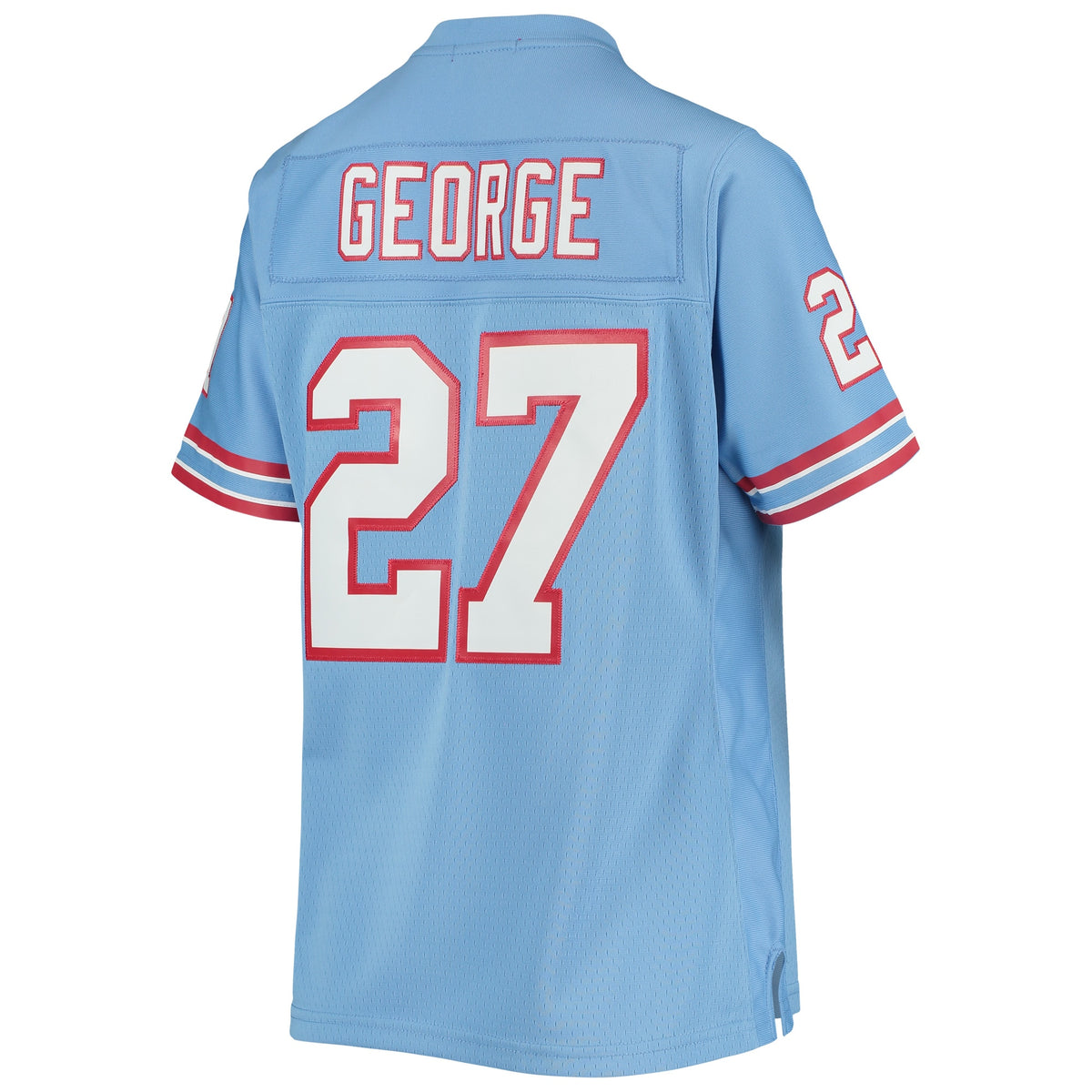 Women's Houston Oilers Eddie George Mitchell & Ness Light Blue Legacy Replica Player Jersey