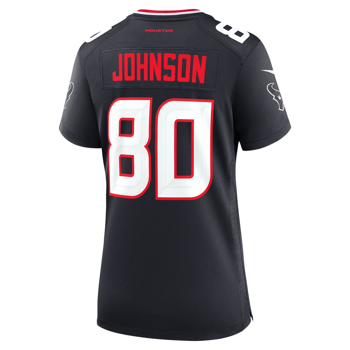 Women's Houston Texans Andre Johnson Nike Navy Team Retired Player Game Jersey