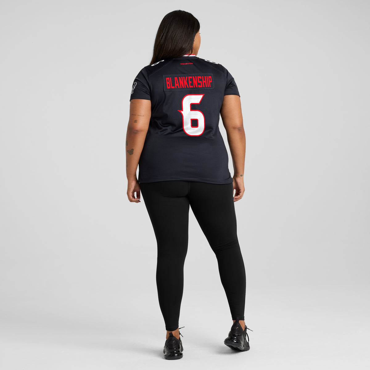 Women's Houston Texans Reed Blankenship Nike Navy Team Game Jersey