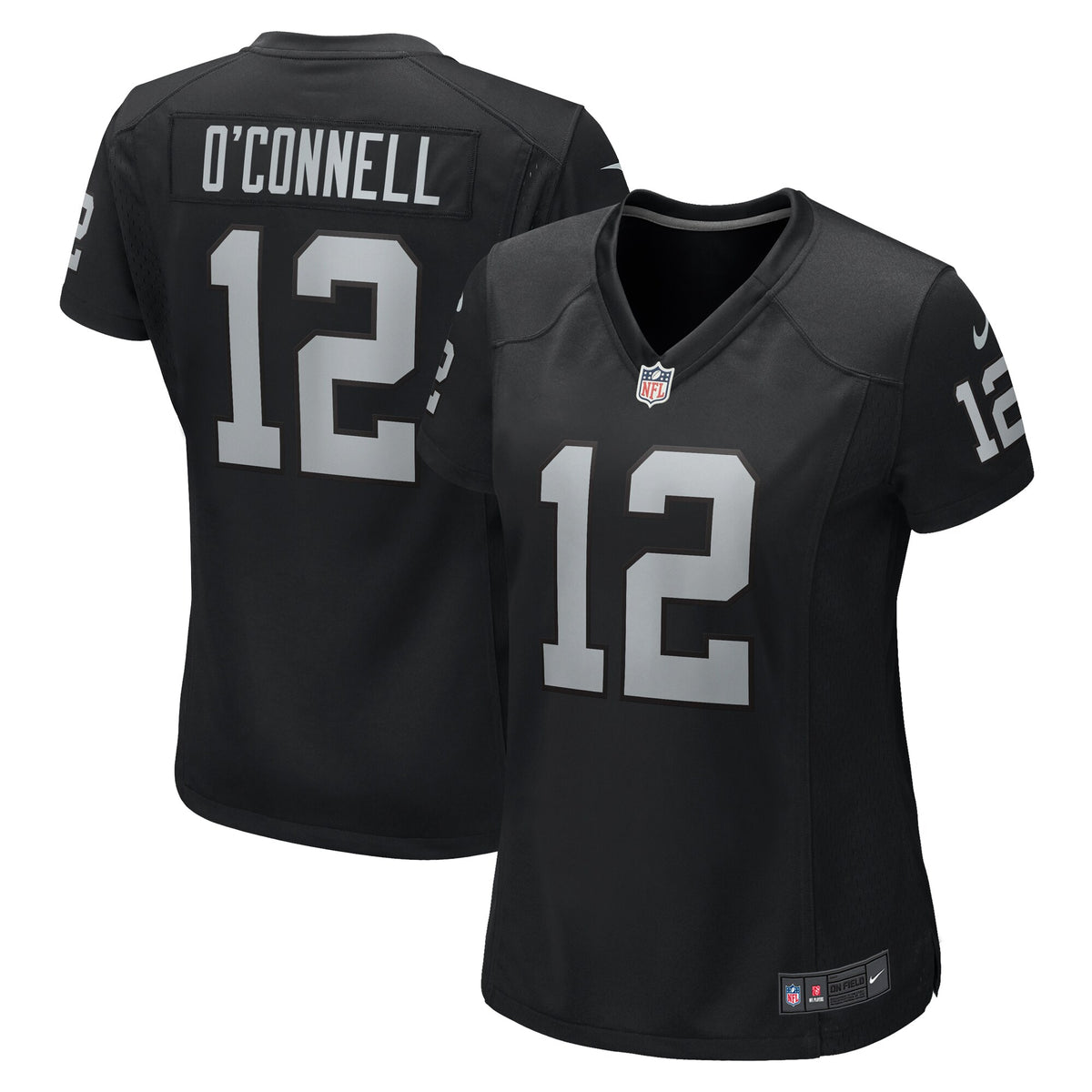 Women's Las Vegas Raiders Aidan O&'Connell Nike Black Game Jersey